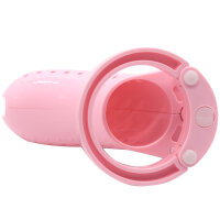 Dotted Chastity Cage - Large - Pink