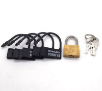 Dotted Chastity Cage - Large - Black