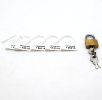 Dotted Chastity Cage - Small - Purple