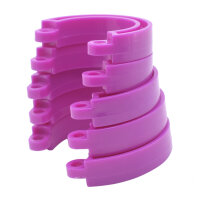 Dotted Chastity Cage - Small - Purple