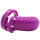 Dotted Chastity Cage - Small - Purple