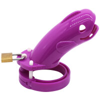 Sea Creature Chastity Cage - Large - Purple