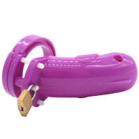 Sea Creature Chastity Cage - Large - Purple