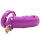 Sea Creature Chastity Cage - Large - Purple