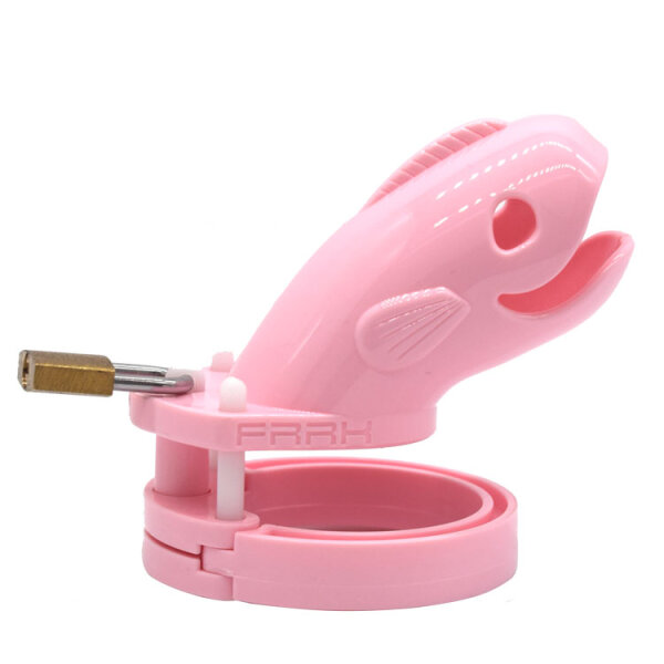 Sea Creature Chastity Cage - Small - Pink