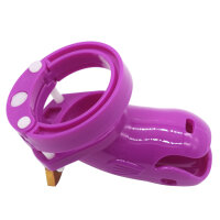 Sea Creature Chastity Cage - Small - Purple