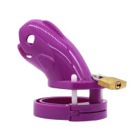 Sea Creature Chastity Cage - Small - Purple