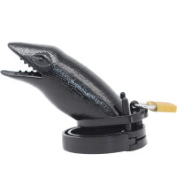 Gecko Chastity Cage - Large - Black