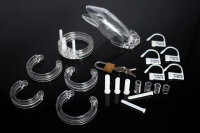 Gecko Chastity Cage - Large - Transparent