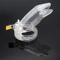 Gecko Chastity Cage - Large - Transparent