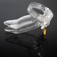 Gecko Chastity Cage - Large - Transparent