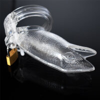 Gecko Chastity Cage - Large - Transparent