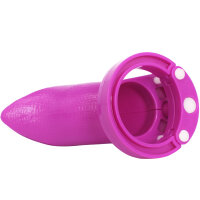 Gecko Chastity Cage - Large - Purple