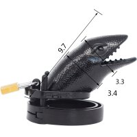 Gecko Chastity Cage - Small - Black