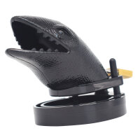 Gecko Chastity Cage - Small - Black