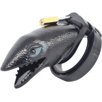 Gecko Chastity Cage - Small - Black