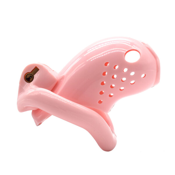 Fish Chastity Cage - Small - Pink