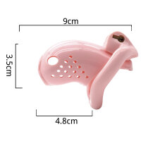 Fish Chastity Cage - Small - Pink