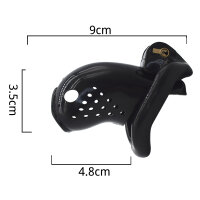 Fish Chastity Cage - Small - Black