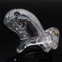 Fish Chastity Cage - Small - Transparent