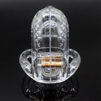Fish Chastity Cage - Small - Transparent
