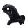 Fish Chastity Cage - Large - Black