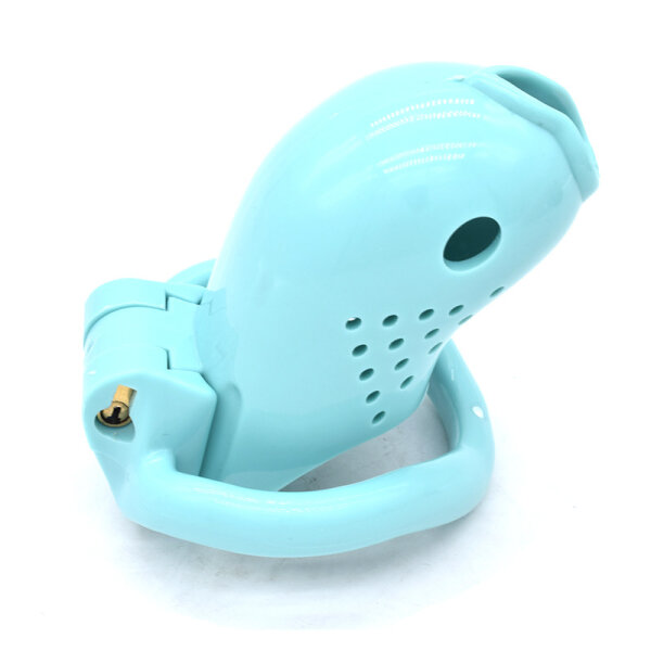 Fish Chastity Cage - Large - Blue