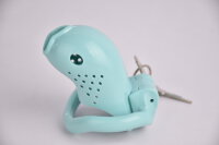 Fish Chastity Cage - Large - Blue