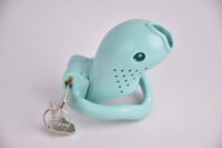 Fish Chastity Cage - Large - Blue