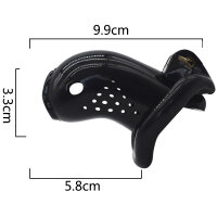 Fish Chastity Cage - Large - Blue