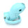 Fish Chastity Cage - Large - Blue