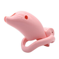 Dolphin Chastity Cage - Large - Pink