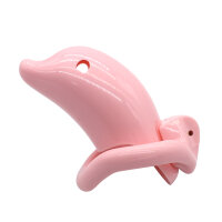 Dolphin Chastity Cage - Large - Pink