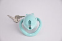 Dolphin Chastity Cage - Large - Blue