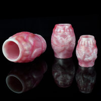 Mutant Zombie Wolf - White Dragon - Large