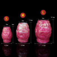 Mutant Zombie Wolf - Red Dragon - Large