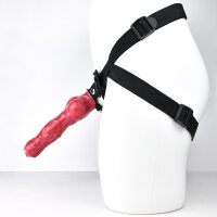 Hellhound Dani - Strap-on Dildo - Hellfire - Small