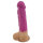 Dildo with Balls and Suction Cup 19 cm