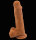 Dildo with Balls and Suction Cup 16,5 cm