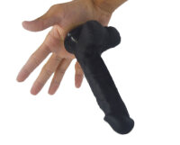 Dildo with Balls and Suction Cup 19 cm - Black