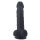Dildo with Balls and Suction Cup 19 cm - Black