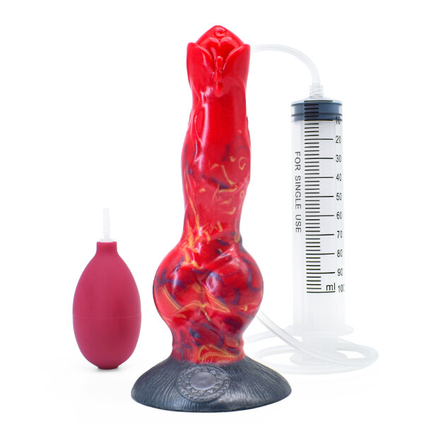 Hellhound Dani - Squirting Dildo - Fire Dragon