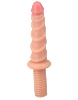 Spiral Dildo with Handle