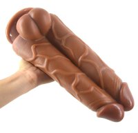Siamised Dildo - Brown