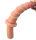Spiral Dildo with Handle - Flesh