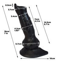 Wolf Dildo - Black