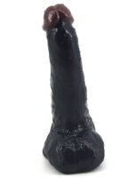 Big Size Realistic Suction Dildo - Black