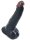 Big Size Realistic Suction Dildo - Black
