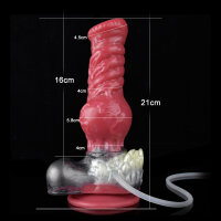 The Wolf King - Squirting Dildo - Small