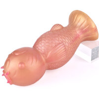 Koi Fish - Ovipositor Dildo - Gold Dragon